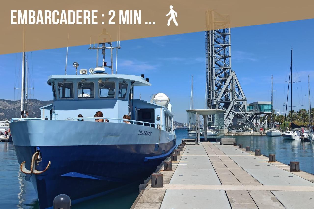 Le Voilier - Port De Plaisance - Host Provence Lejlighed La Seyne-sur-Mer Eksteriør billede
